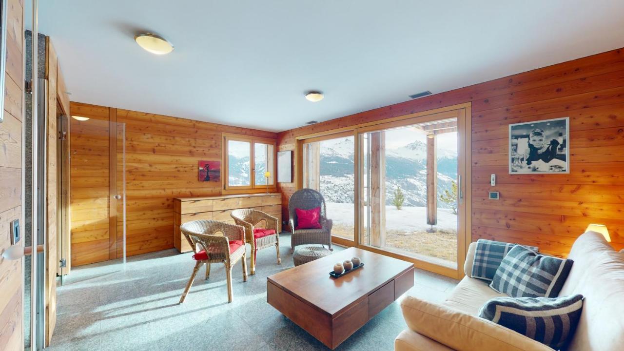 Etoiles Des Neiges Luxe & Jacuzzi Chalet 12 Pers By Alpvision Residences Heremence Ngoại thất bức ảnh