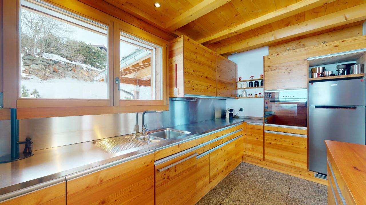 Etoiles Des Neiges Luxe & Jacuzzi Chalet 12 Pers By Alpvision Residences Heremence Ngoại thất bức ảnh