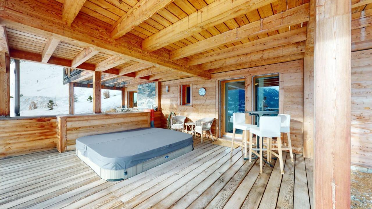 Etoiles Des Neiges Luxe & Jacuzzi Chalet 12 Pers By Alpvision Residences Heremence Ngoại thất bức ảnh